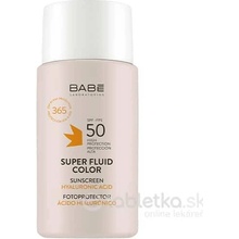 Babé Super Fluid Color SPF50 tónovaný fluid 50 ml