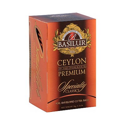 Basilur Specialty Ceylon Premium 25 x 2 g