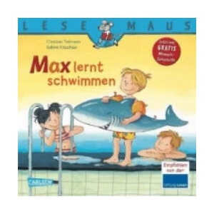 LESEMAUS 54: Max lernt schwimmen | Christian Tielmann, Sabine Kraushaar (2008)