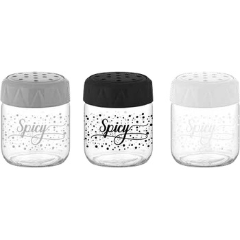 Horecano M-162011-Буркан за подправки с декор 210ml "Lexa (0154409)