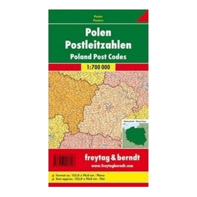 Poľsko - nást. mapa 1:700 000 PSČ