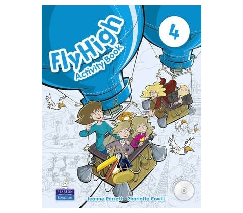 Fly High Level 4 Activity Book and CDROM Pack