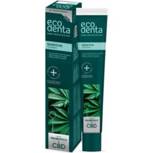 Ecodenta Паста за зъби Ecodenta за чувствителни зъби с CBD и пробиотици 75 мл