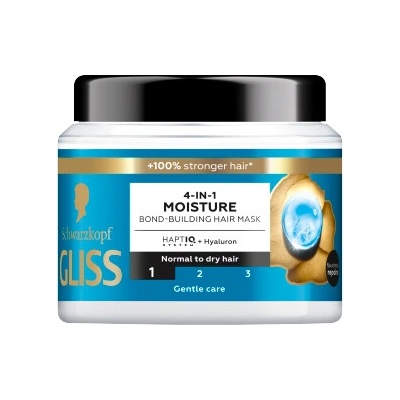 Gliss maska Moisture 4 v 1 400 ml