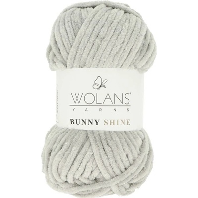 Wolans Bunny Shine 33 svetlá sivá