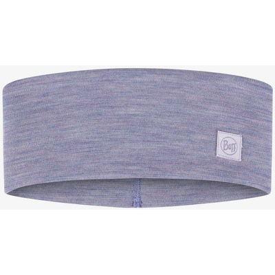 Buff Merino Wide Headband solid iris