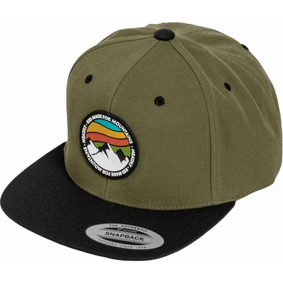 Meatfly шапка с козирка Flanker Snapback Red Mountain/Olive/Black Meatfly | Cherven | МЪЖЕ | ЕДИН РАЗМЕР