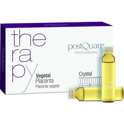 PostQuam Vegetal Placenta Rastlinná kúra pro růst vlasů i proti vypadávání vlasů 12 x 9 ml