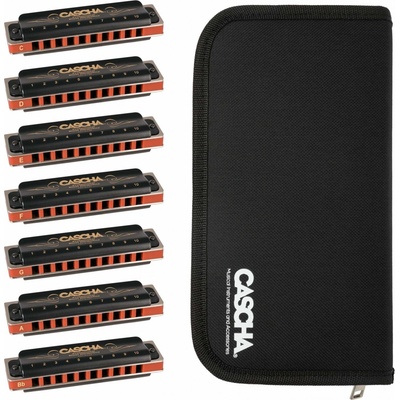 Cascha Professional Blues Harmonica Set
