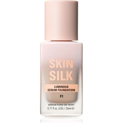 Makeup Revolution Skin Silk Serum Foundation lehký make-up s rozjasňujícím účinkem F1 23 ml