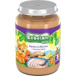 Bebelan Безмлечна каша Bebelan Puree - Банан и ябълки с овесени ядки, 190 g (4435) - ozone
