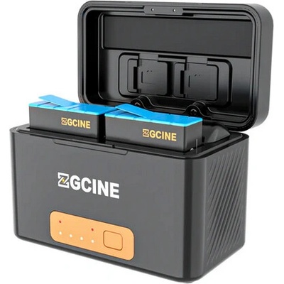 ZGCINE Nabíjacie puzdro na batériu GoPro (2-bitové + 2-901 batérie) 39503