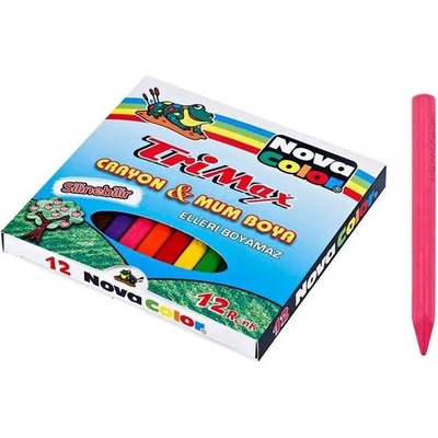 Jumbo Nova voskovky trojhranné 12 ks