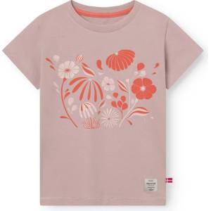 Mini A Ture Детска тениска Mini a ture Kid's Matcharley T-Shirt - Cloudy Rose - размер 122 (704-5763-0113)