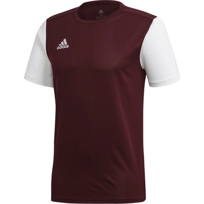 adidas Teamsport Estro 19 krátký rukáv kaštanová/ Bílá – Hledejceny.cz