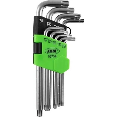 JGM Комплект Г-образни torx, 9 броя; jbm 53739