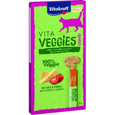 Vitakraft Vita Veggies Liquid sýr a rajče 6 x 15 g