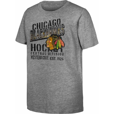 Outerstuff detské tričko Chicago Blackhawks Go Time Ss Tee