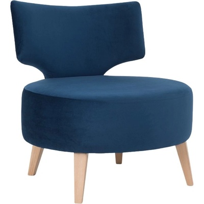 Nordic Design Full tmavě modré sametové