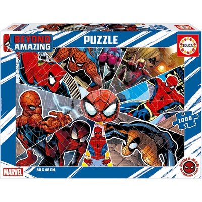 Educa Spiderman Beyond Amazing a Fix lepidlo EDU19487 1000 dílků
