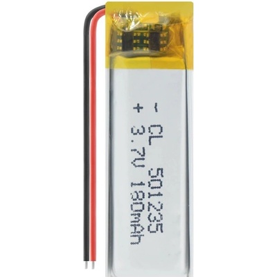 Li-Pol baterie 180mAh, 3.7V, 501235 – Zboží Živě