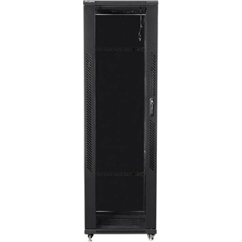 Lanberg rack cabinet 19" free-standing 42U - 800x1000 self-assembly flat pack, black (FF01-8042-12B)