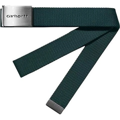 Carhartt pásek WIP Clip Chrome zelená