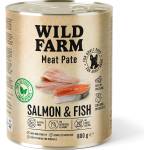 WILD FARM Пастет от сьомга и риба 800 г безглутенова храна за кучета