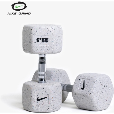 Nike HEX Grind Jednoruční činka 32,5 kg