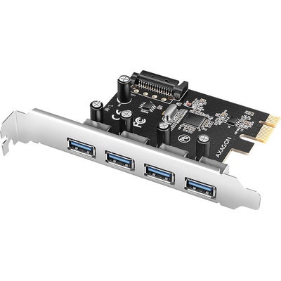 AXAGON PCEU-430RS PCIe card - 4x USB 5Gbps port (PCEU-430RS)
