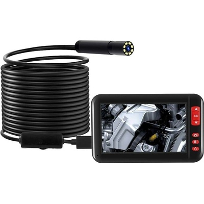 W-Star WSP20-8-5 - Endoskopická kamera, 1080P HD 4,3" LCD, sonda 8mm, 5m