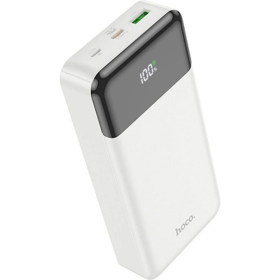 hoco. Захранваща банка HOCO J102A 20000 mAh PD QC3.0 3A 1 x USB-A, 1 x USB-C 20W бяла