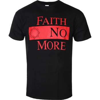 ROCK OFF мъжка тениска Faith No More - Classic New Logo Star - ROCK OFF - FNMTS01MB