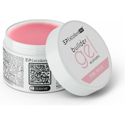 Excellent Pro UV/LED gél na nehty Economic pink mask 50 ml