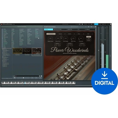 MeldaProduction PowerWoodwinds (Digitální produkt)