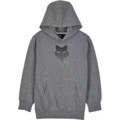 Fox Yth Dispute Fleece Po Heather Graphite