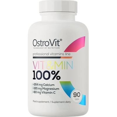 OstroVit 100% Vit and Min, 90 Tablets