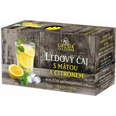Grešík Ľadový čaj s mätou a citrónom 20 x 1,5 g