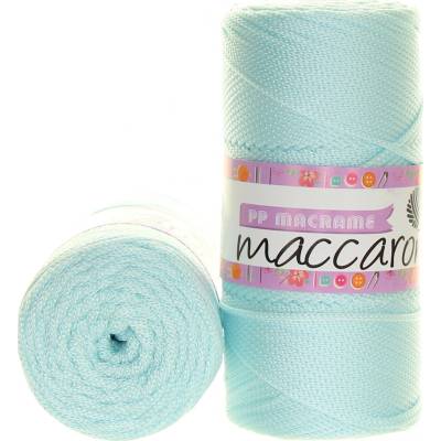 Maccaroni PP Macrame 221 světlounká ledově modrá