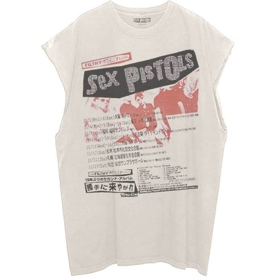 Sex Pistols Filthy Lucre (Embellished) Natural S Риза (SPTANK52MNAT01)