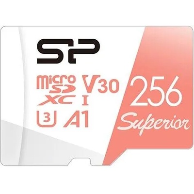 Silicon Power microSDXC Superior 256GB C10/UHS-I/U3/V30/A1 SP256GBSTXDV3V20SP