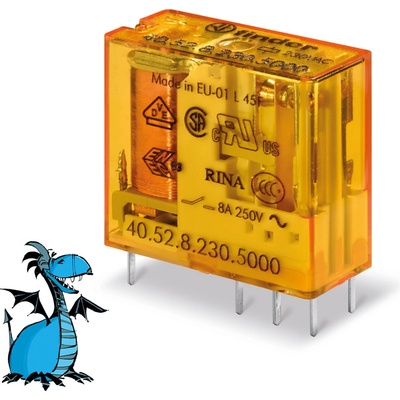 Finder 40.52.8.230.5000, 2P/8A, 230V AC, Au