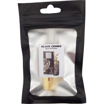 Ayat Black Crown parfémovaná voda pánská 5 ml vzorek