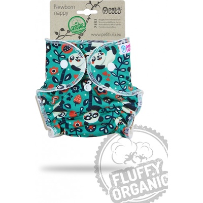 Petit Lulu novorozenecká Fluffy Organic PAT Mlsné pandy