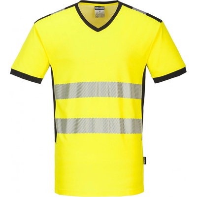 Portwest HI-VIS PW310 reflexné tričko HV žltá/čierna XXXL