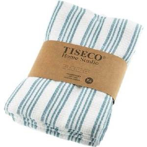 Tiseco Home Studio Памучни кърпи за съдове в комплект 4 бр. 50x70 cm Stripes - Tiseco Home Studio (9285BLUE)