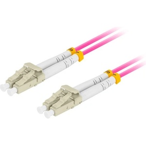 Lanberg Оптичен пластир MM LC/UPC-LC/UPC дуплекс 10m LSZH OM4 50/125 3.0mm лилав FO-LULU-MD41-0100-VT (FO-LULU-MD41-0100-VT)