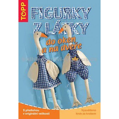 Figurky z látky do oken a na dveře