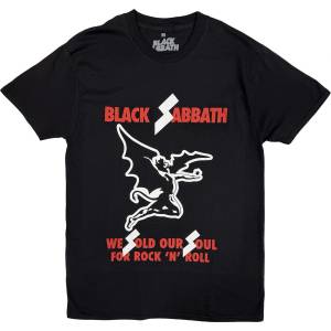 Black Sabbath Sold our Soul Black M Риза (BSTS03MB02)