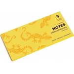 Panta Plast Electrostatic Notebook Yellow 100 Sticky Notes